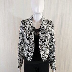 Vintage 579 Animal Print Blazer
